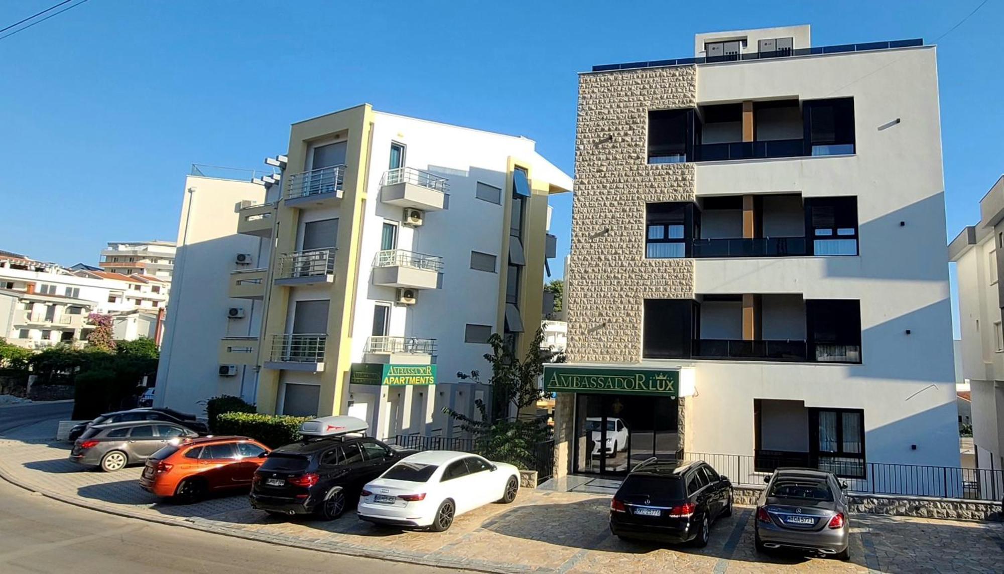 Ambassador & Ambassador Lux Apartments Ulcinj Exterior foto